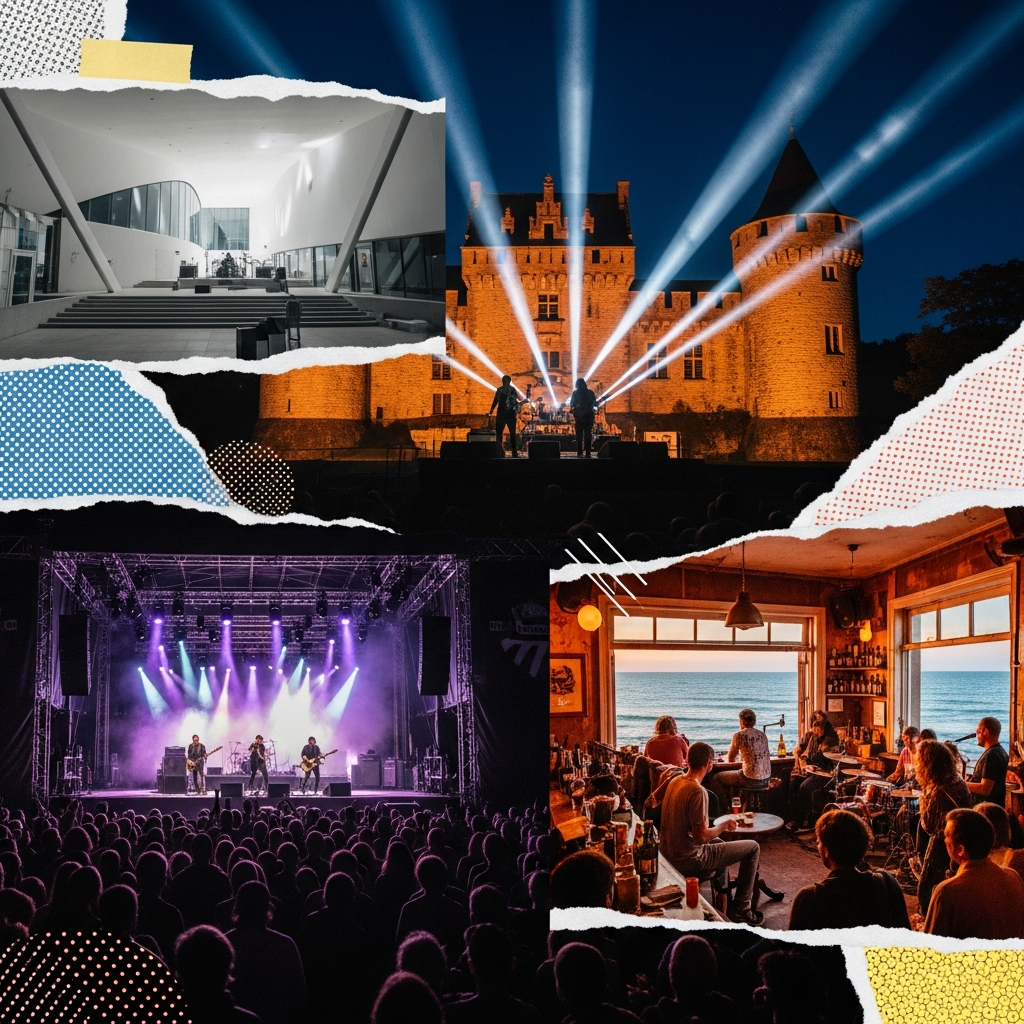 Music and Concert Venues Near Apremont, Vendée